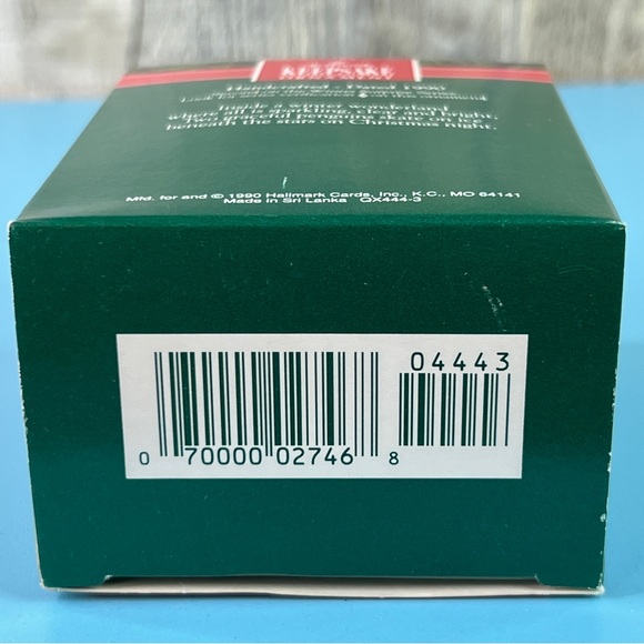 Hallmark Keepsake Ornament Winter Surprise Handcrafted & Dated 1990 QX444-3 - Picture 3 of 13